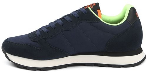 Sun68 Sneaker Tom Fluo Navy Blue Product / Detail