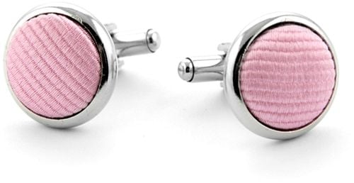 Silk Cufflinks Pink F03 Product