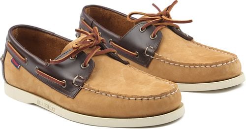 Sebago Bootschoenen Docksides Portland Beige Bruin Product