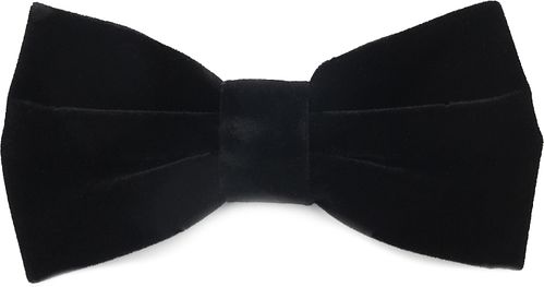 Suitable Seidenfliege Samt Schwarz Product