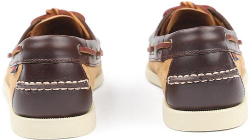 Sebago Bootschoenen Docksides Portland Beige Bruin Product / Achterkant