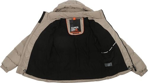 Superdry Pufferjacke Hooded Greige Product / Detail