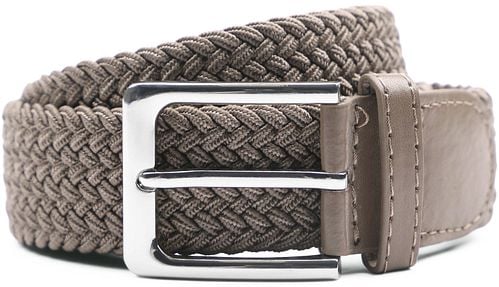 Suitable Geweven Riem Taupe Khaki Product