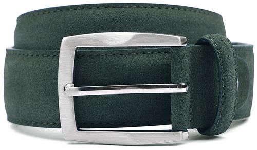 Suitable Ceinture Daim Vert Foncé