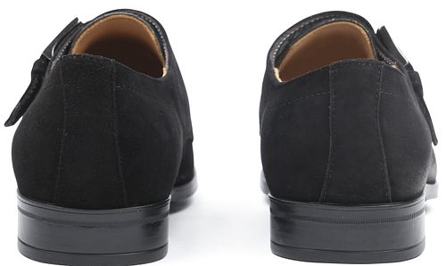 Giorgio Amalfi Schuh Suede Schwarz Product / Achterkant