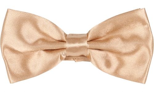 Suitable Satin Bow Tie Beige Product