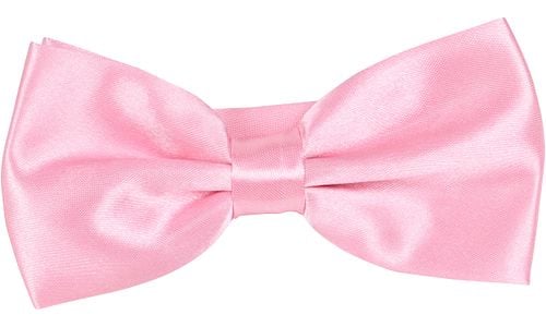 Suitable Satin Bow Tie Pink Product