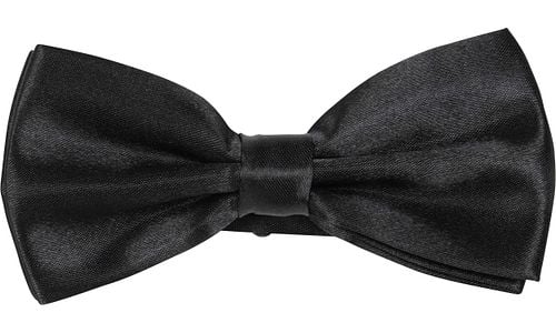Suitable Silk Bow Tie Black Product