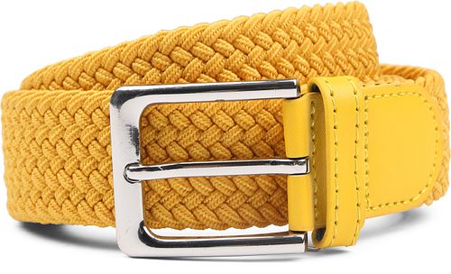 Suitable Braided Belt Yellow Product