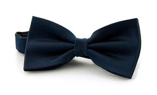 Silk Bow Tie Navy F35 Product