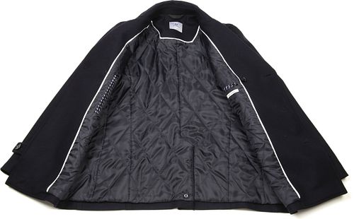 Suitable Prestige Coat Nathan Wol Blend Donkerblauw Product / Detail
