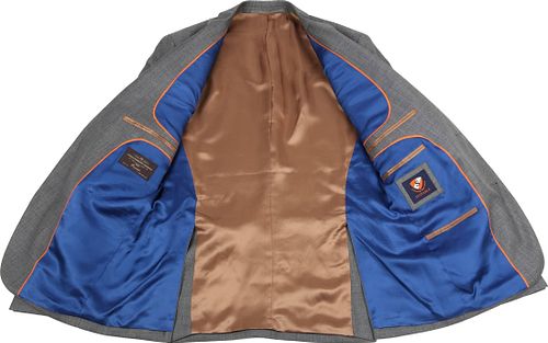 Suitable Veste de Costume Evans Laine Anthracite Product / Detail