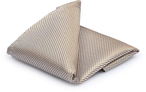Suitable Silk Pocket Square Beige Product
