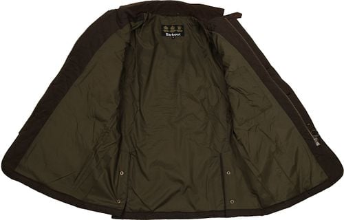 Barbour Veste Matelassée Lutz Marron Product / Detail