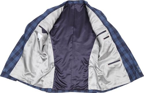 Suitable Prestige Colbert Amqui Ruit Blauw Product / Detail