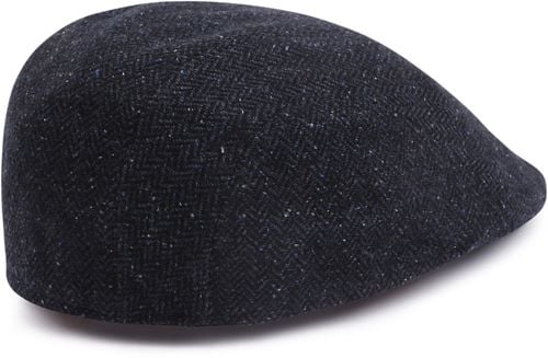 Suitable Flat Cap Savas Navy Product / Achterkant