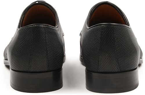 Melik Schoen Derby Wannio Zwart Product / Achterkant