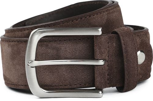 Suitable Belt Suede Leather Brown Product