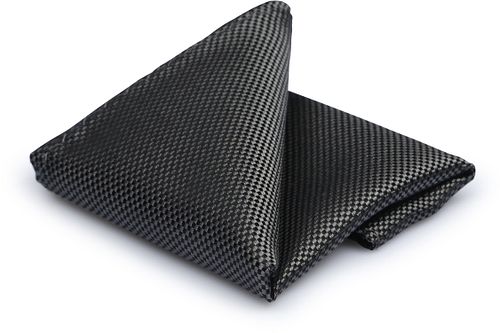 Suitable Silk Pocket Square Anthracite Product