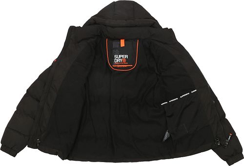Superdry Puffer Jacket Hooded Black Product / Detail