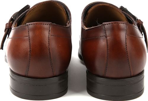 Giorgio Scandicci Schuh Braun Monk Strap Product / Achterkant