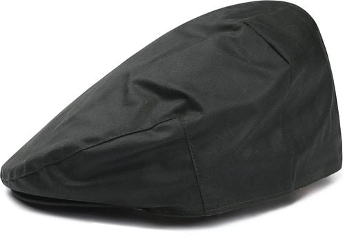 Barbour Wax Flat Cap Donkergroen Product / Detail