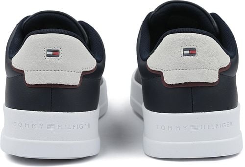 Tommy Hilfiger Sneaker Leather Court Navy Product / Achterkant
