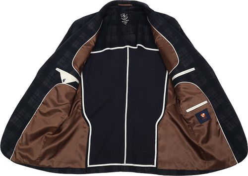 Suitable Respect Blazer Jersey Pane Flex Antrachite Product / Detail