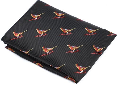 Suitable Necktie Pheasant Black Product