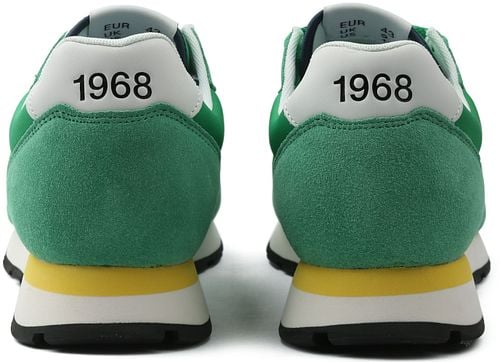 Sun68 Sneaker Tom Fluo Solid Verde Prato Green Product / Achterkant