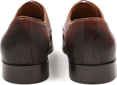 Melik Derby Wannio Cognac shoe Product / Achterkant