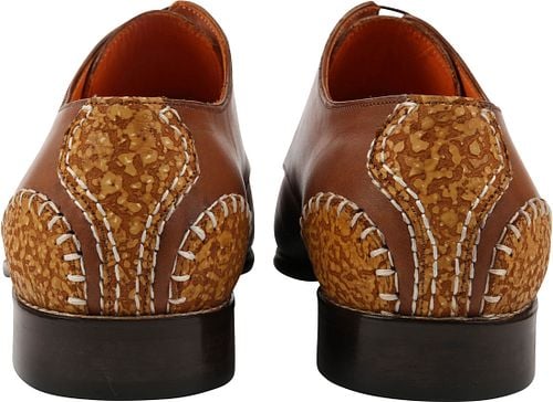 Melik Shoe Crotone Cognac Product / Achterkant