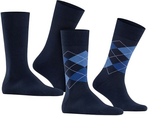 Burlington Everyday 2-Pack Donkerblauw 6121 Product / Detail