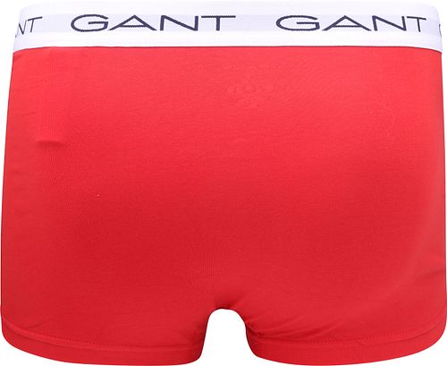 Gant Boxers 3-Pack Red Product / Achterkant