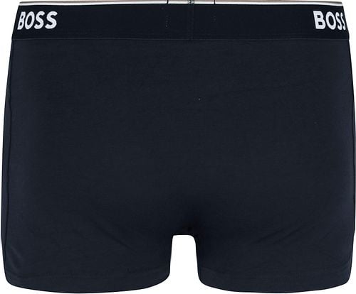 BOSS Short Boxer Shorts Power 3-Pack Dark Blue 480 Product / Achterkant
