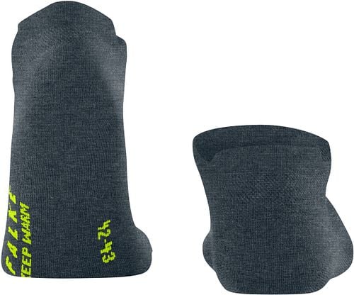 Falke Keep Warm Sneaker Socke Navy 6340 Product / Achterkant