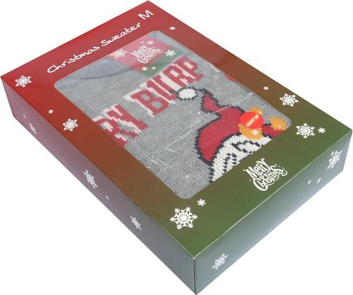 Suitable Kersttrui Multicolour Grijs lampjes Verpakking