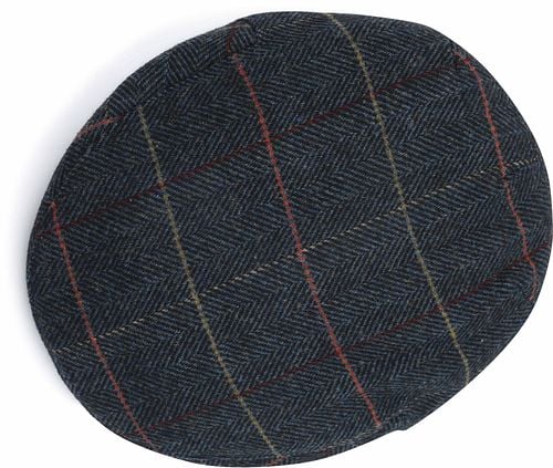 Barbour Wilkin Casquette Plate Chevrons Bleu Product / Detail