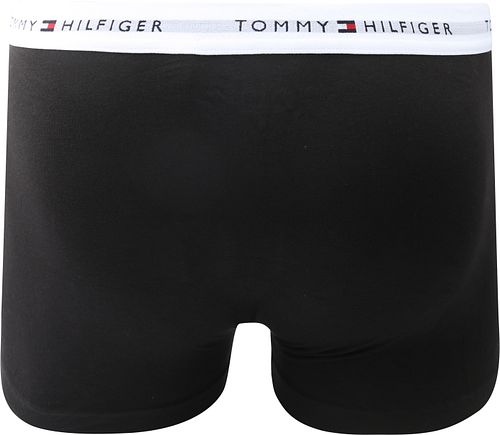 Tommy Hilfiger Boxer Trunk 5-Pack Black Product / Achterkant