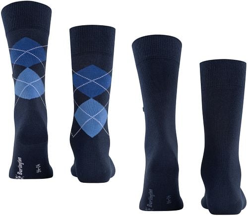 Burlington Everyday 2-Pack Donkerblauw 6121 Product / Achterkant