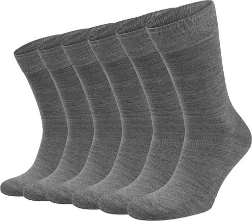 Suitable Merino Sokken Grijs 6-Pack Product