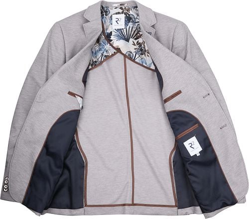 R2 Jersey Blazer Hellgrau Product / Detail