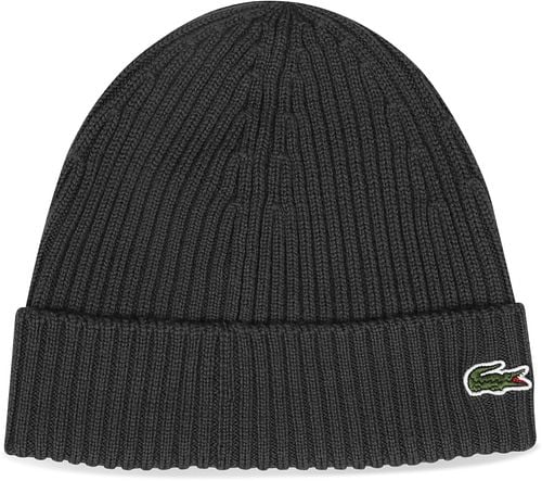 Lacoste Knitted Muts Wol Zwart Product