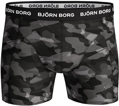 Bjorn Borg Cotton Stretch Boxers 3Pack Noir Grey Product / Detail