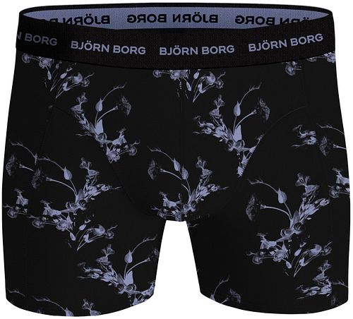 Bjorn Borg Boxers Cotton Stretch 3-Pack Schwarz Blau Product