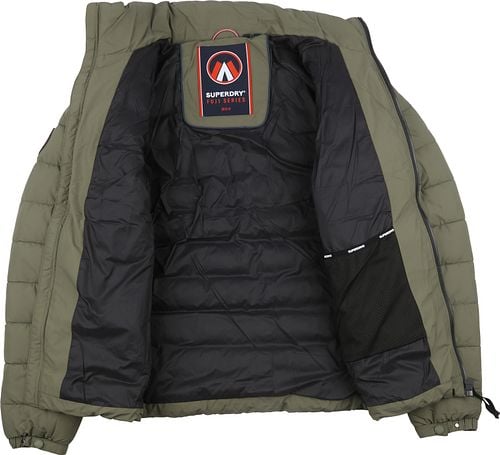 Superdry Fuji Puffer Jacket Olive Green Product / Detail