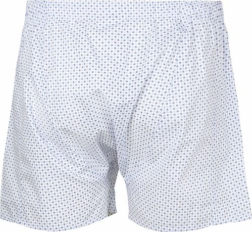 Steppin' Out Boxershort Print Stars Blue Product / Achterkant