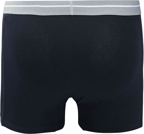 Alan Red Boxer-shorts Lot de 2 Bleu Marine Product / Achterkant