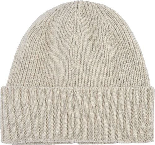 Barbour Beanie Carlton Wool Greige Product / Achterkant
