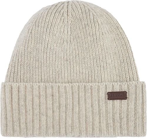 Barbour Beanie Carlton Wool Greige Product
